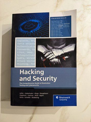 Hacking and security книга м'яка d-32 фото